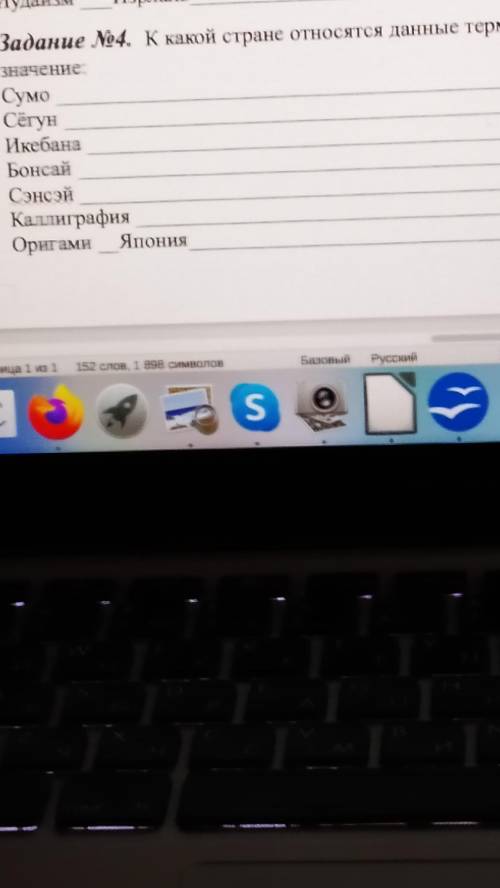 решить задание 4 Задание номер 4 К какой стране относятся данные термины и понятия. Объясните их зна