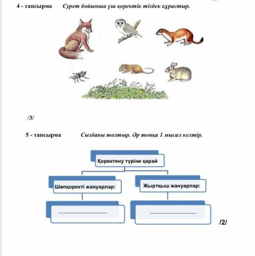 Жаратылыстану ТЖБ көмек керек берем