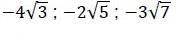 Представьте в виде корень из а и расположи их в порядке возрастания СОЧ по алгебре​