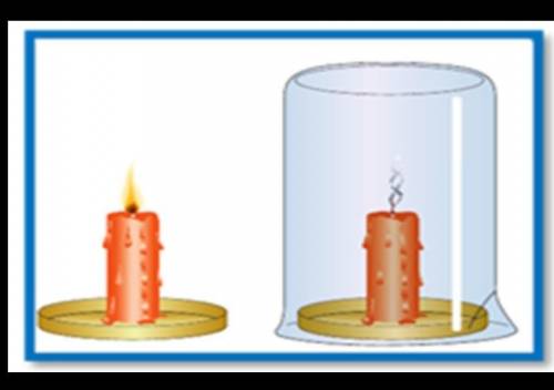 . Ученик провел опыт для исследования горения свечи. Сформулируйте цель опыта ученика. [1]Спрогнози