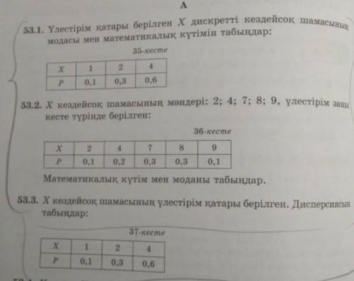 Көмектесіп жіберіндерші 53.1 53.2 53.3​