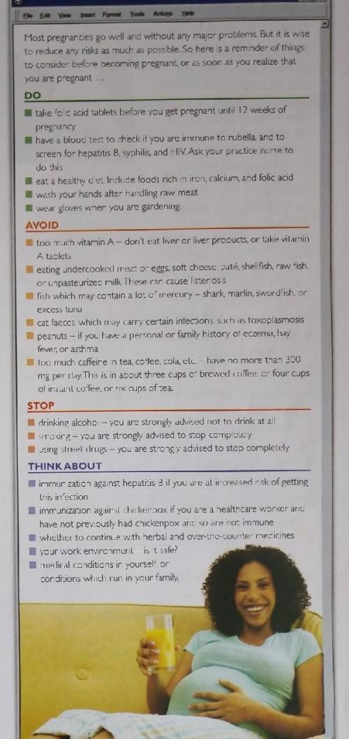 Find words in the text that match the definitions: - a liver disease; - two sexually transmitted dis