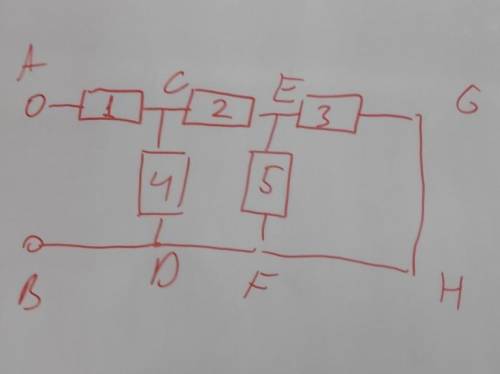 Упростить электрическую схему и объясните мне как​