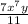 \frac{7x^{7}y }{11}