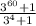 \frac{ {3}^{60} + 1}{ {3}^{4} + 1}