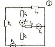 ВE2=96 ВE3=35 ВR1=10 ОмR2=16 ОмR3=8 ОмR4=12 ОмR5=18 ОмR6=14 ОмR7=17 ОмНайти: I1, I2, I3, I4, I5, I6