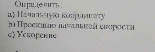 дано уравнение движения тела х=1+t-2t²​