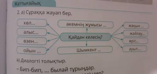 Оқулық 79-бет, 2 а) Тиісті қосымшаны жалғап жаз 4 класс оканчанте (нан нен дан ден тан тен)