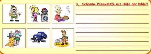 с немецким языком! Bitte helfen Sie mit der deutschen Sprache! 9 класс. Тема: PassivTheme: Passiv1)