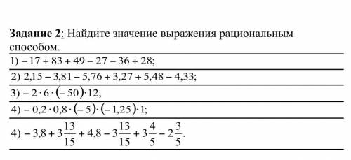 Найдите значение выражение рациональным