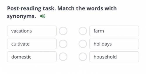 Vacations. Farm Cultivate. Holidays Domestic. Household