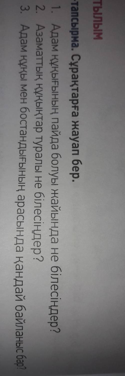 Адам құқығынын пайда болуы жайында не білесіңдер ?​