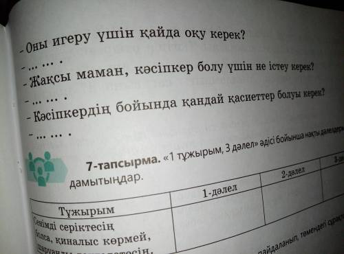 отмечу ответ лучшим Тема:Эт мамандары диалогты толыктындар