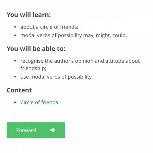 Lesson review you will learn about a circle of friends modal verbs of possibility may, might, could.