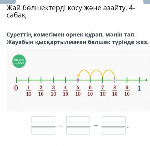 Жай бөлшектерді косу және азайту. 4-саба