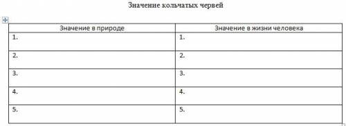 1. Подпишите названия многощетинковых червей, которые на рисунках 1-4. (Рисунок Червей прикрепила) 2