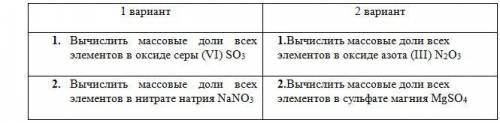 решите химия 7 класс, контрольная работа,