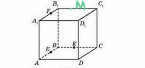 ЧТО ДЕЛАТЬ? укажите плоскость, которая параллельна плоскости EFK​где F, E, K, M - середины ребер куб
