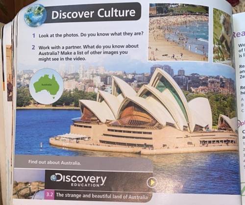 1 Look at the photos. Do you know what they are? 2 Work with a partner. What do you know aboutAustra