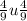 \frac{4}{9}u \frac{4}{9}