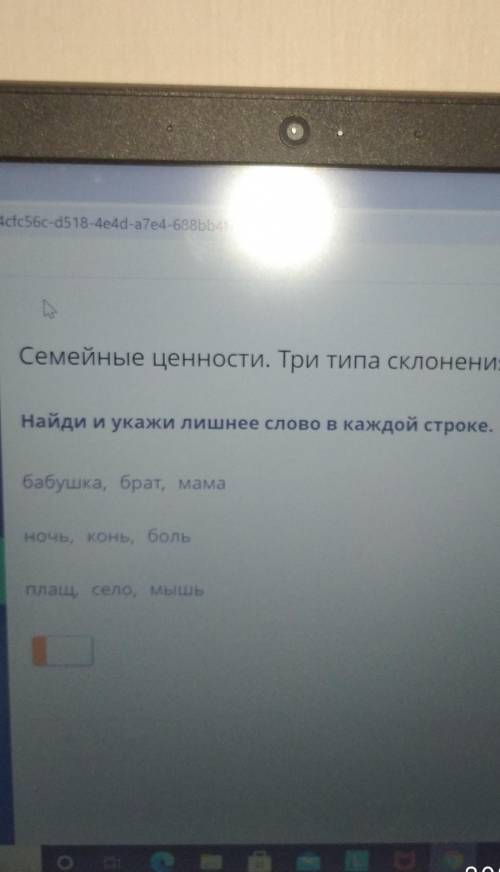 Найди и укажи лишнее слово в каждой строке. бабушка,брат,маманочь ,конь,больплащ,село мышь​