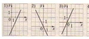 2. Установите соответствие между функциями и их графиками:1) y= 2х2) y=-2х​