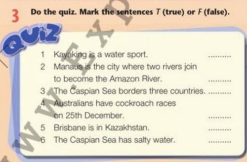 БЫСТРЕЕ УМОЛЯЮdo the quiz. mark the sentences T (true) F (false) ​