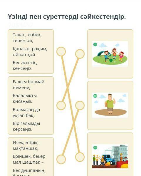 Дұрыс па? Жауабын айтындарш Абай ғылым таппай мақтанба 3 сабақ ​