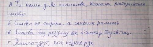 Познач речення в якому допущена пунктуаційна помилка. (В не пiдходить ось на цьому сайтi в таблицi н