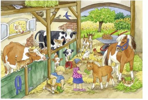 WRITING Task 2. Write about countryside life. (70-80 words)What can you see on the picture?Is it a c