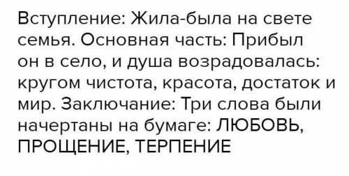 Найдите и проставьте в тексте номера структурных частей: 1. Вступление. 2. Основная часть. 3. Заключ