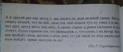 Упражнение (168). Спишите вставляя пропушение буквы и раскрывая скобки.Объясните написание личных ок