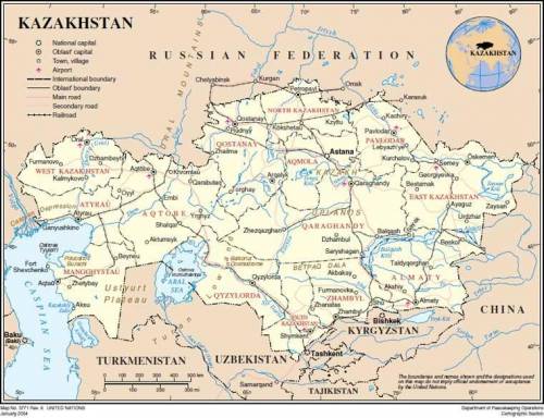 Привет у меня СОР.Рассмотрите карту Казахстана. Отметьте города, где перерабатывают нефтепродукты. О