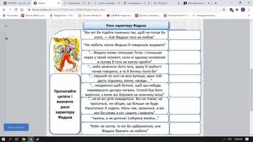Укажите по указанным цитатам черты характера Федька и Толи.