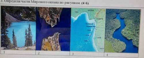 Определи части Мирового окена по рисункам у меня СОР умоляю ​