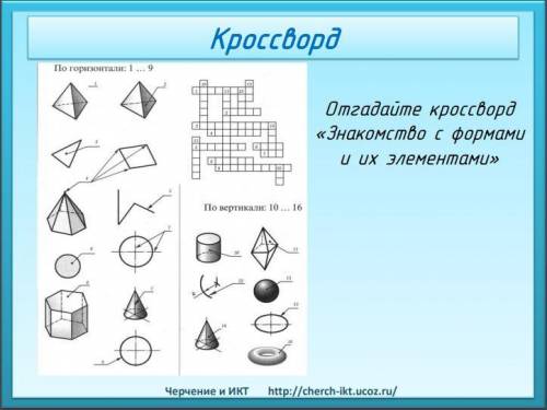 Что за фигуры тут перечислены?