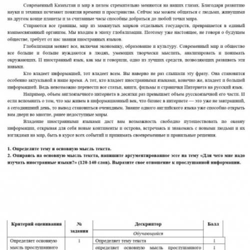 Второе. Эссе (120-140 слов) на тему «для чего мне надо изучать иностранные языки ?» буду очень благо