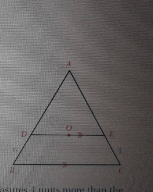 АБС наоборот.Если BD=6 и EC=4,найдите DE​