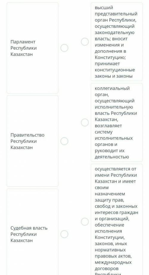 Определите функции законодательных, исполнительных и судебных органов власти​