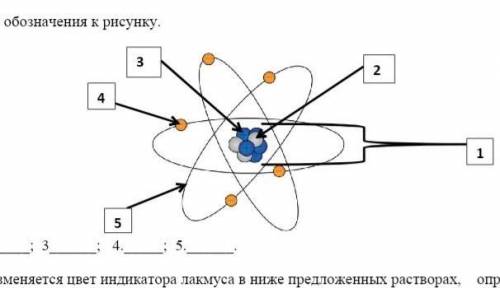 Напишите обозначения к рисунку ​