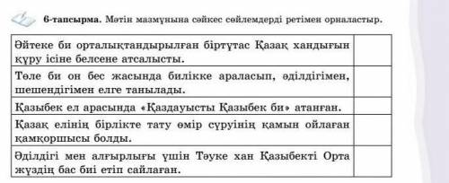 Сөйлемдерді сәйкестіріп жаз. Бұл кімнің сөзі екенін тап​