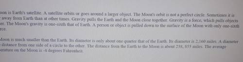 1. What is an object that goes around a larger object?​