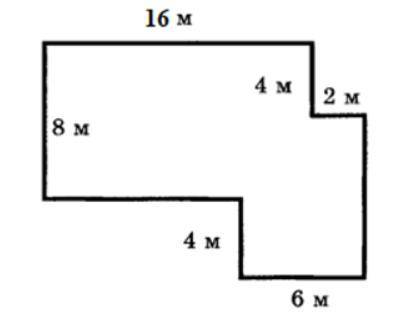 СКОРЕЕЕ! Задание 1 ( ). Найдите периметр (в метрах) и площадь фигуры (в метрах квадратных).