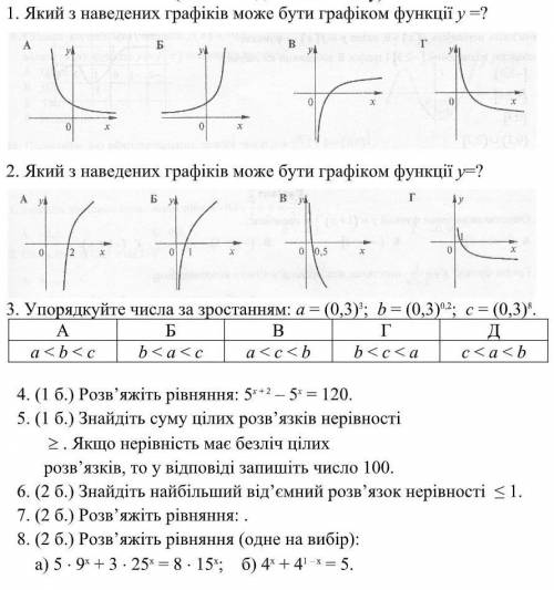 с контрольной 3,4,8 вопросы не нужно ​