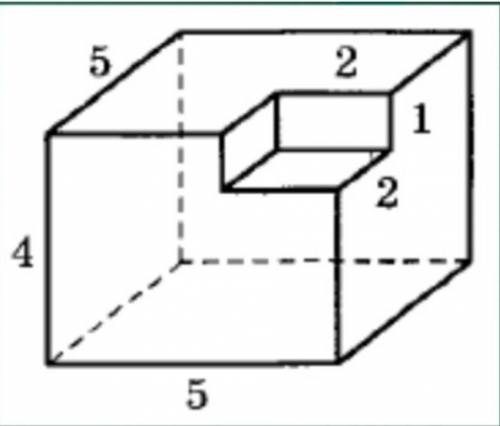 Найдите площадь поверхности многогранника изображенного на рисунке​