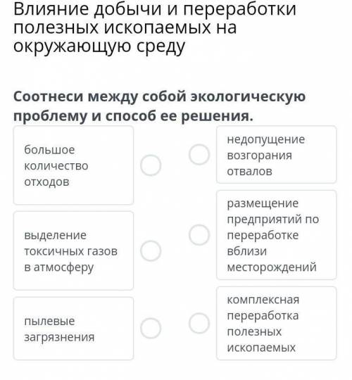 Влияние добычи и переработки полезных ископаемых на окружающую среду Бисто