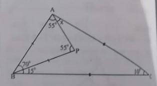 Егер АC=BC және ВА=BP болса .