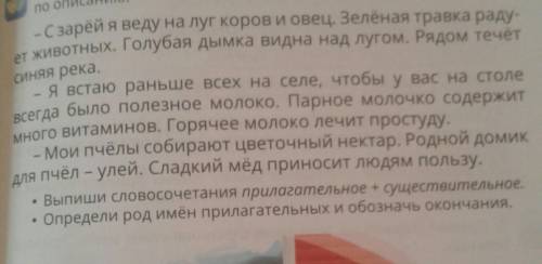 послушай чтение одноклассников по полям. Узнай професси по описанию. НАЙДИТЕ ПРИЛАГАТЕЛЬНОЕ И СУЩЕСТ