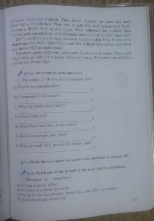 Hello, good morning! Are you ok?Open your notebook, write down the date,do ex.4,p 147.Match the word