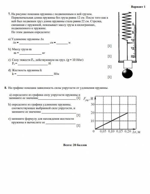 На графике показана зависимость силы упругости от удлинения пружины. а) определите на графика силу у